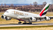 A6-EOV - Emirates Airlines Airbus A380 aircraft