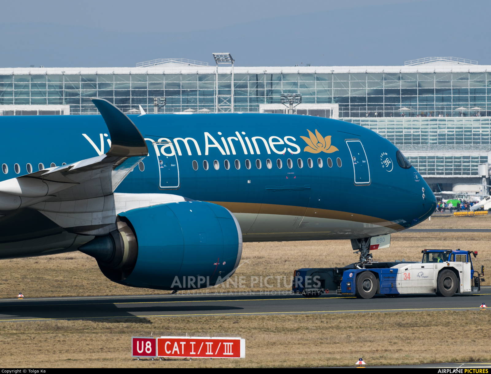 Vietnam Airlines VN-A890 aircraft at Frankfurt