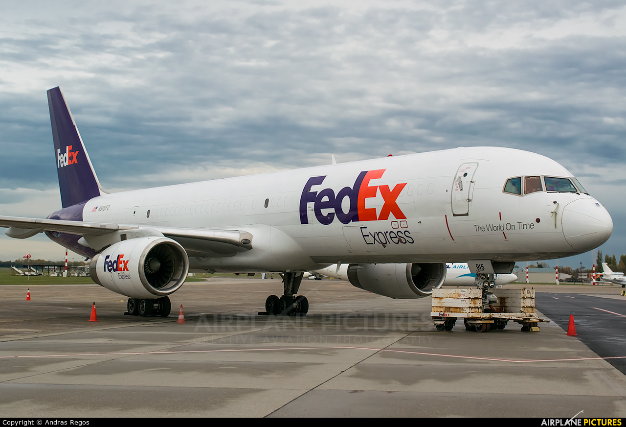 FedEx Federal Express N915FD aircraft at Budapest Ferenc Liszt International Airport