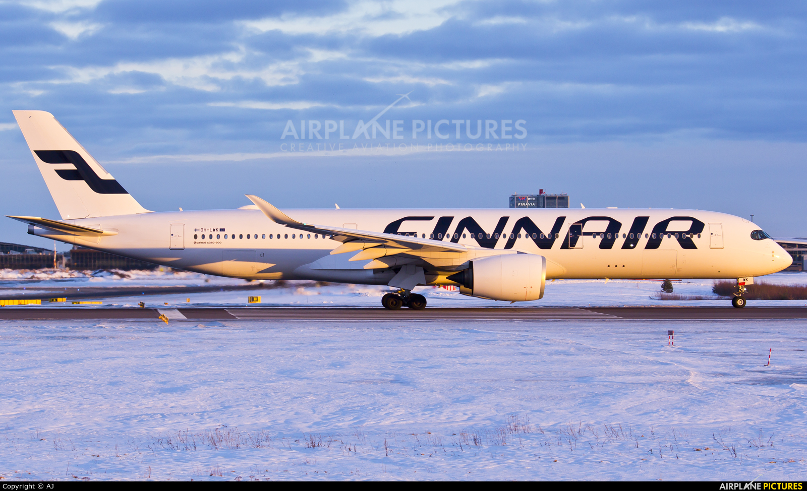 Finnair OH-LWK aircraft at Helsinki - Vantaa