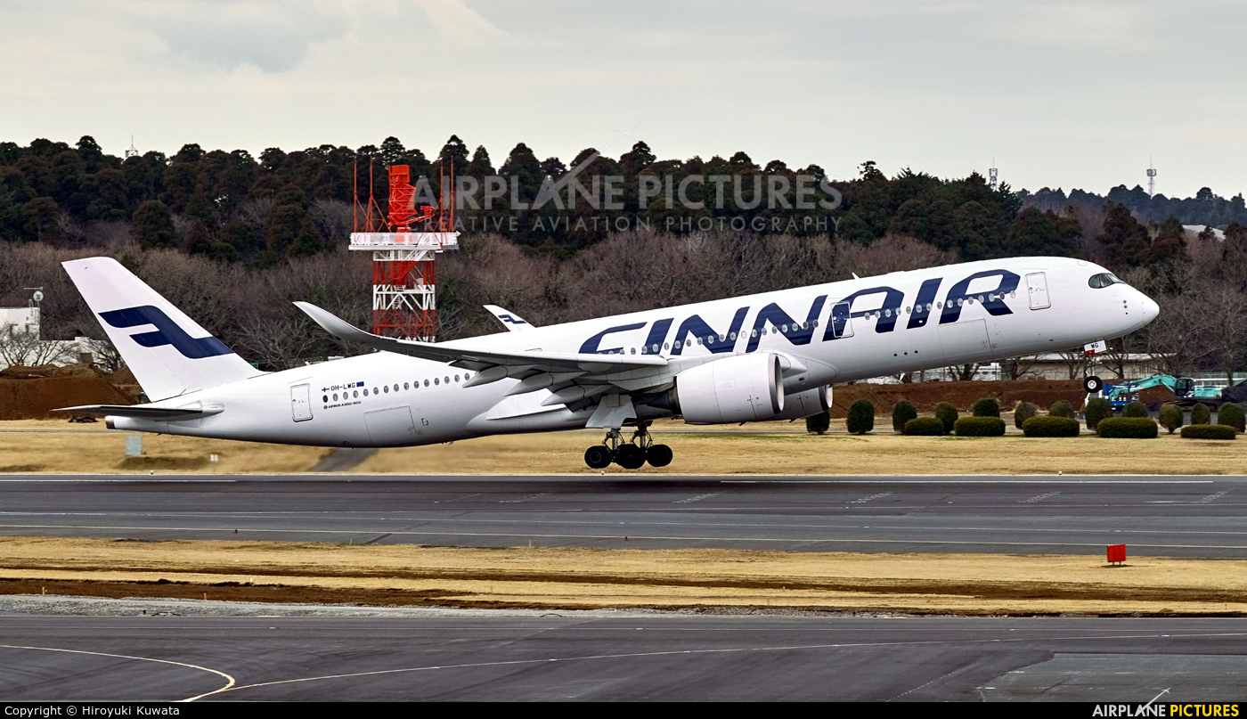 Finnair OH-LWG aircraft at Tokyo - Narita Intl