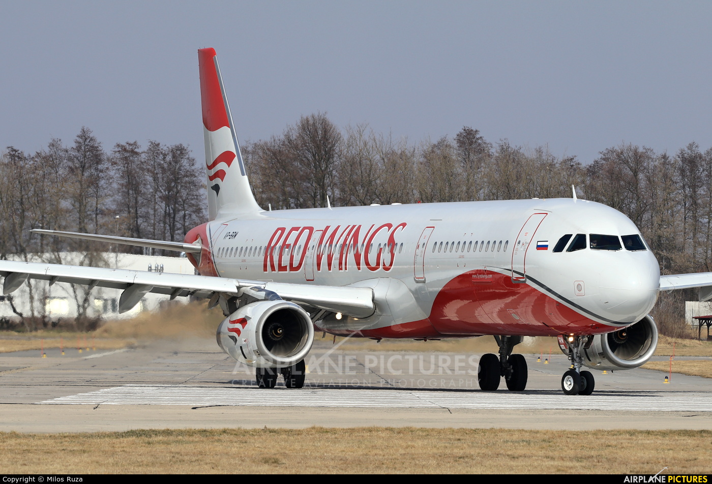 Red Wings VP-BRM aircraft at Pardubice