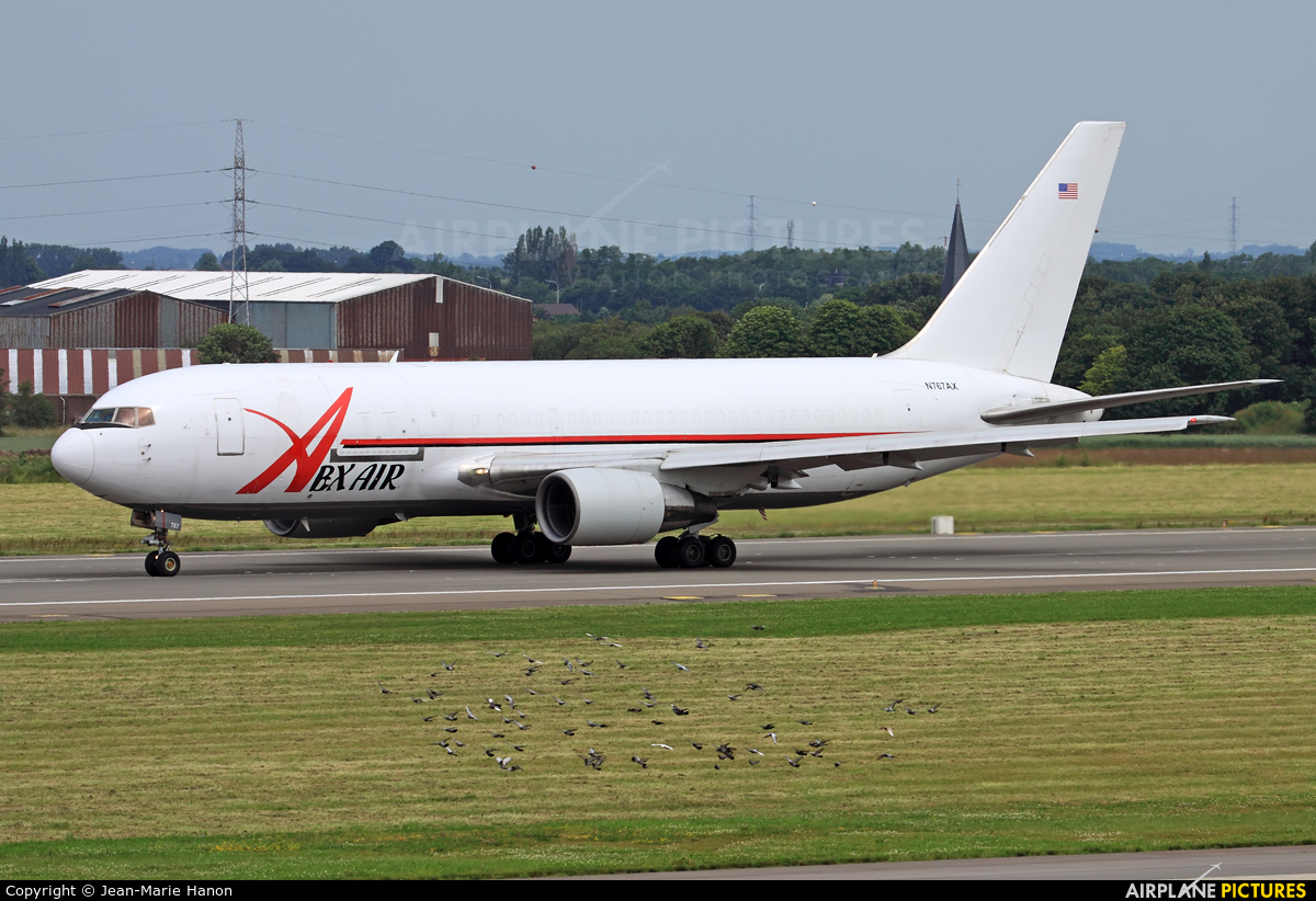 ABX Air N767AX aircraft at Liège-Bierset