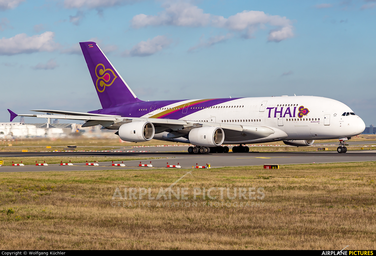 Thai Airways HS-TUB aircraft at Frankfurt