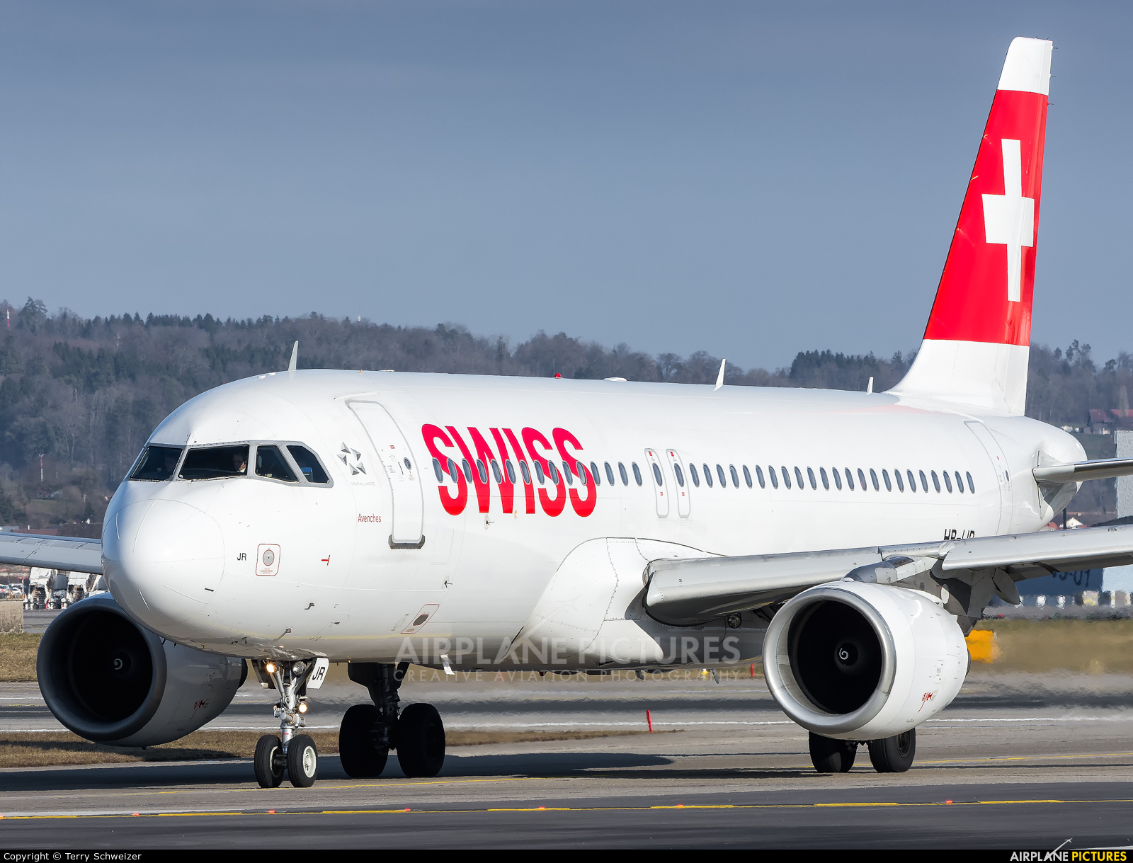 Swiss HB-IJR aircraft at Zurich
