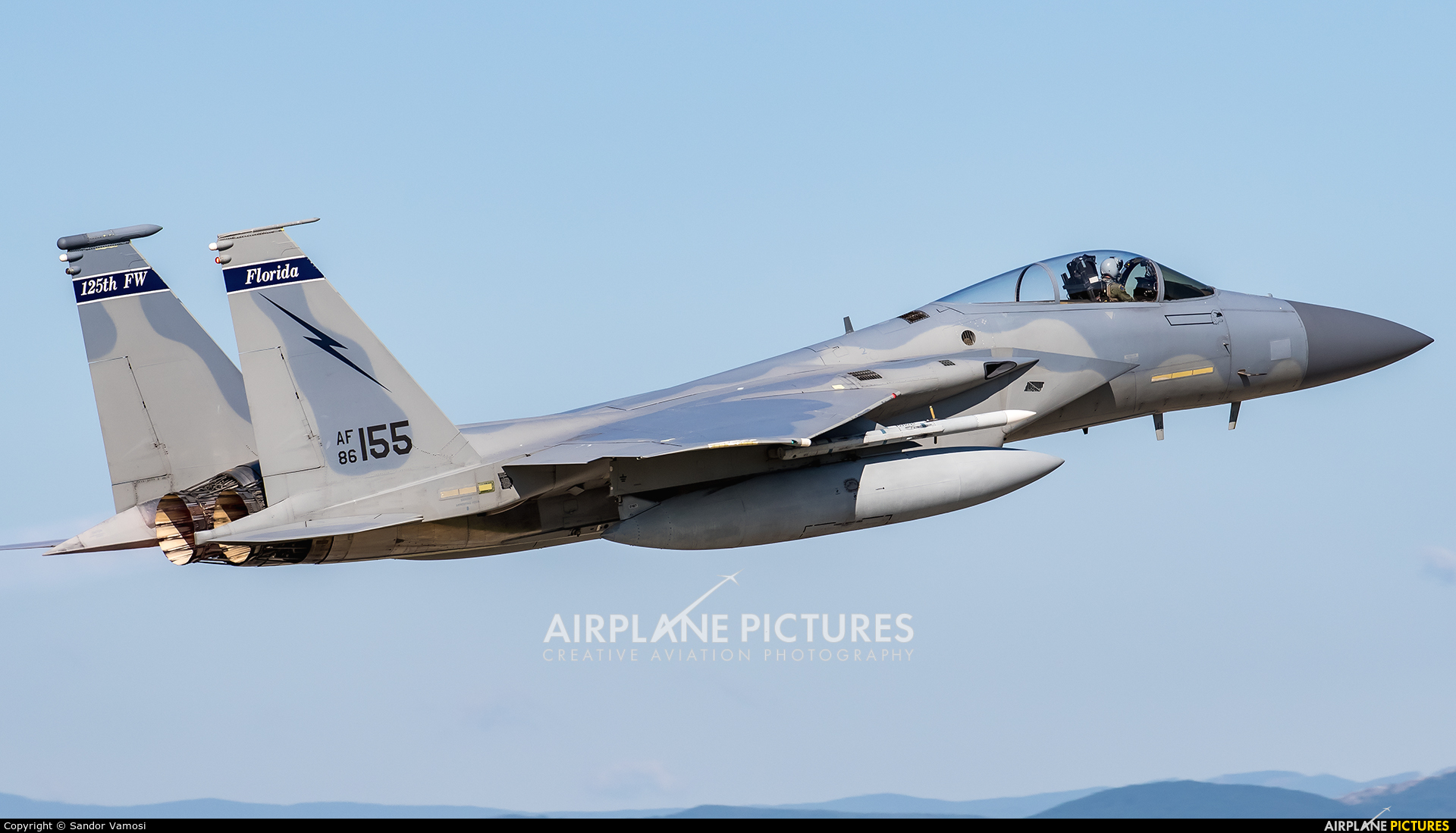 USA - Air National Guard 86-0155 aircraft at Câmpia Turzii