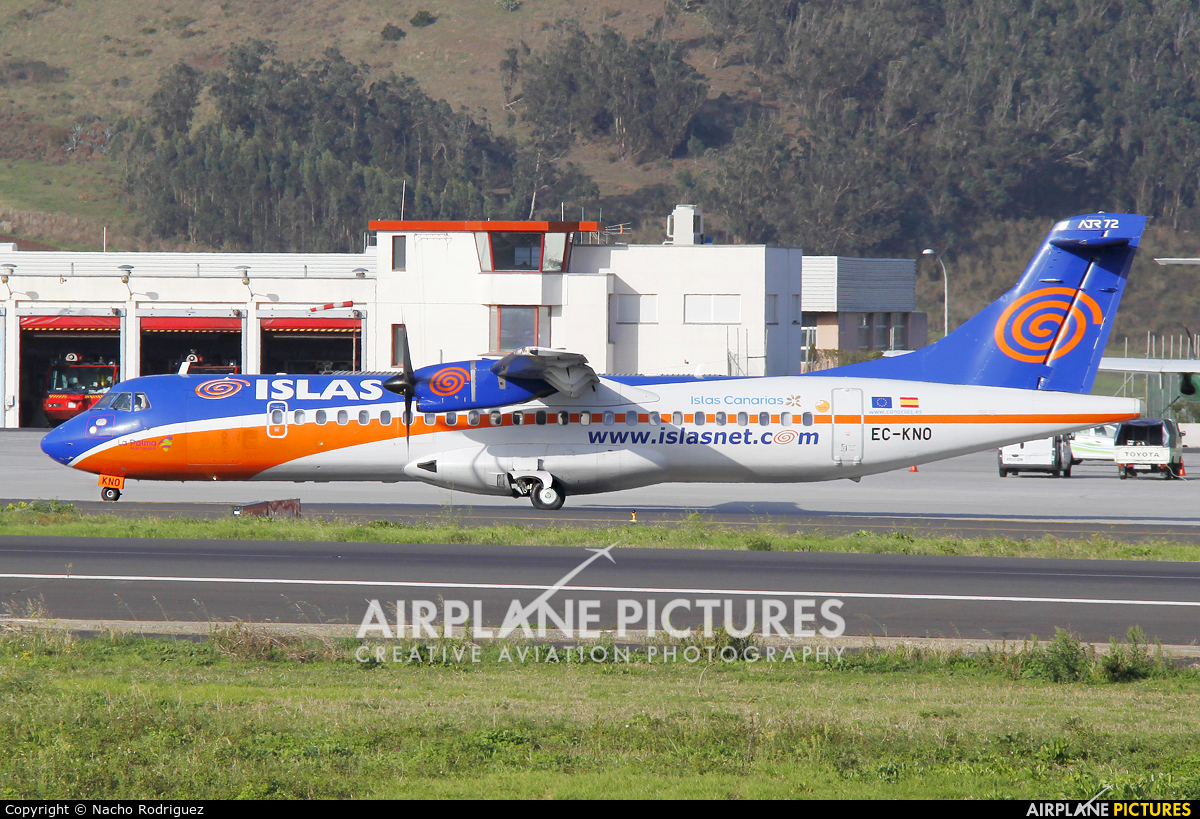 Islas Airways EC-KNO aircraft at Tenerife Norte - Los Rodeos