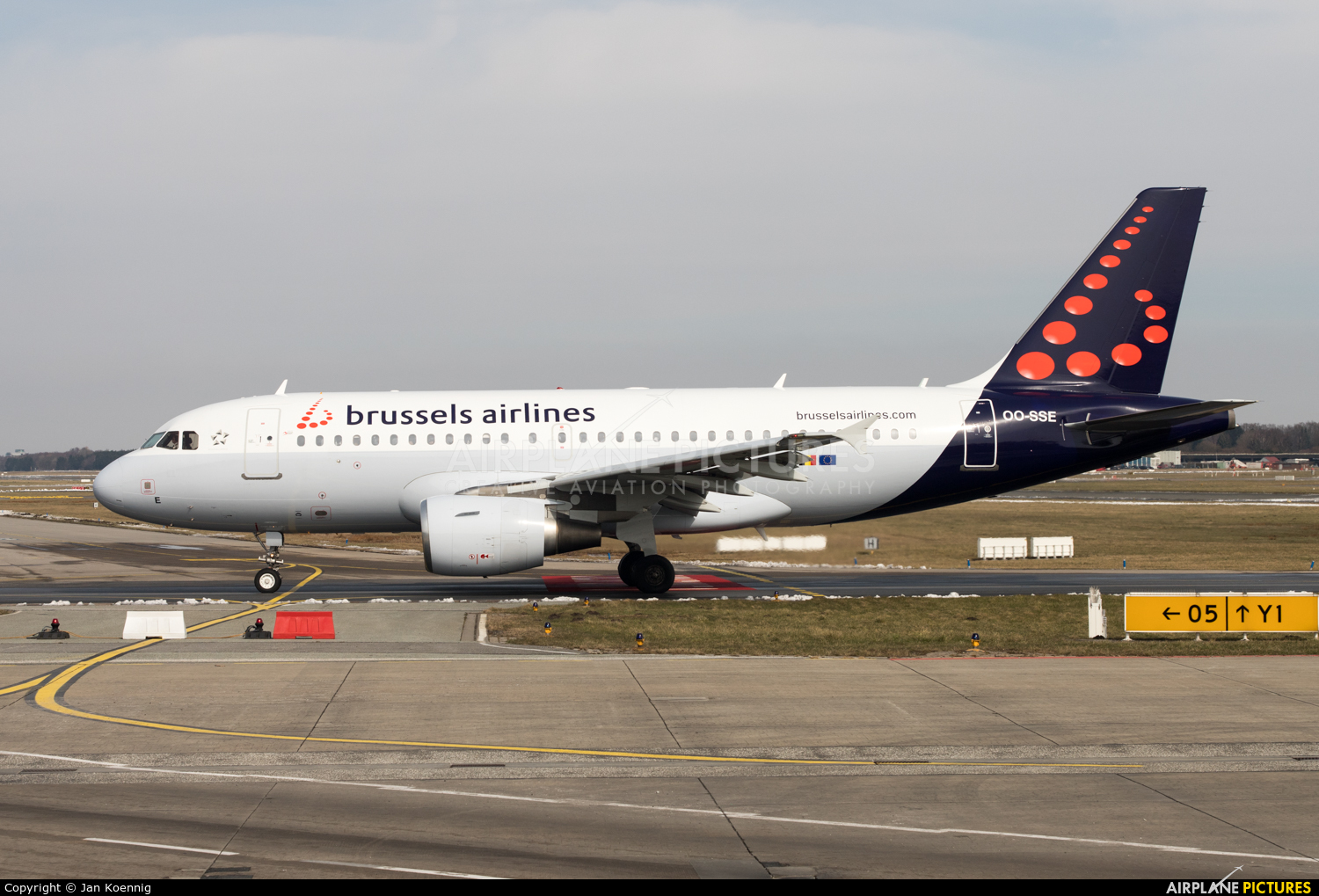 Brussels Airlines OO-SSE aircraft at Hamburg - Fuhlsbüttel