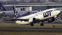 SP-LLE - LOT - Polish Airlines Boeing 737-400 aircraft