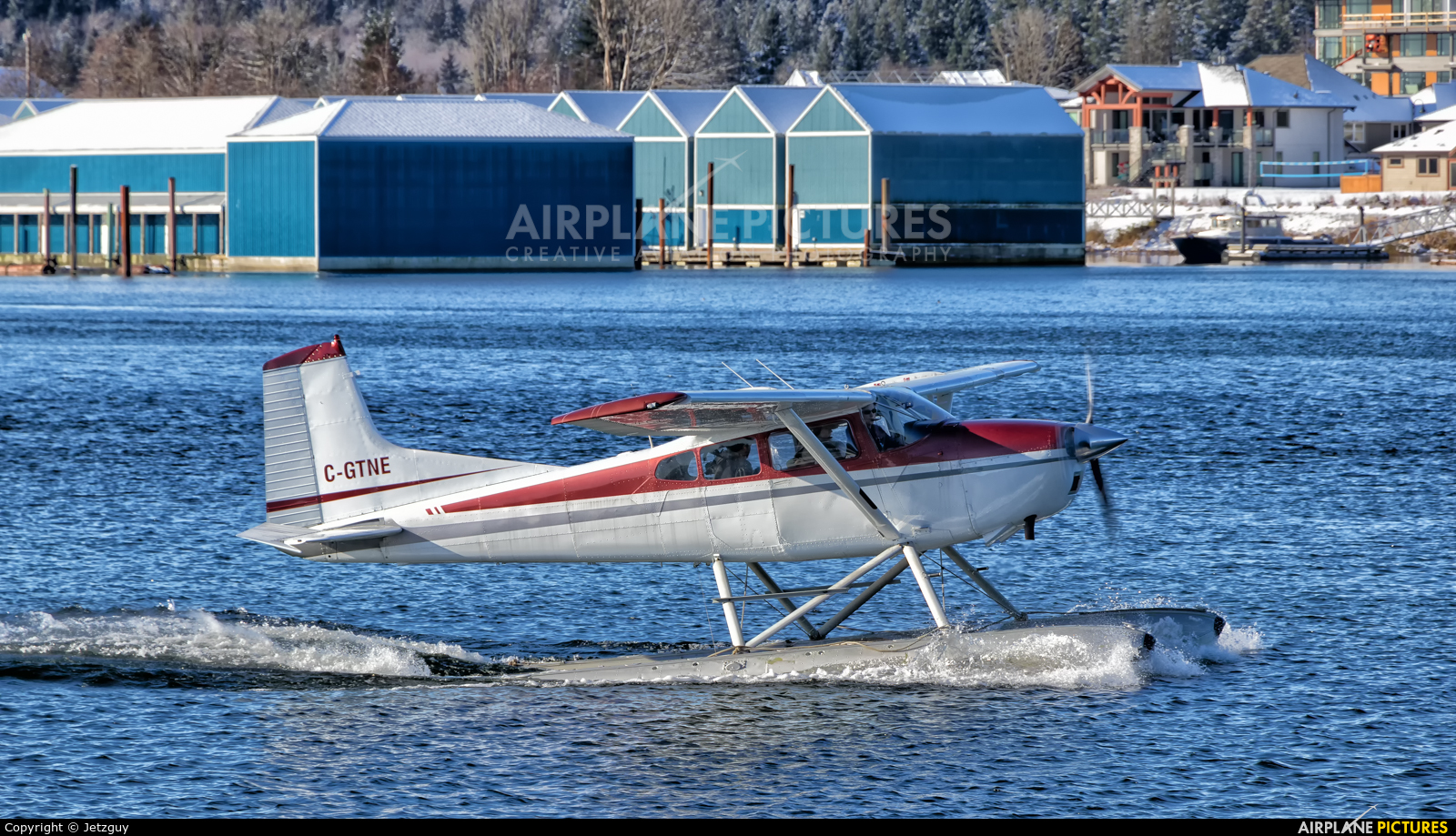 Corilair C-GTNE aircraft at Campbell River Seaplane Base
