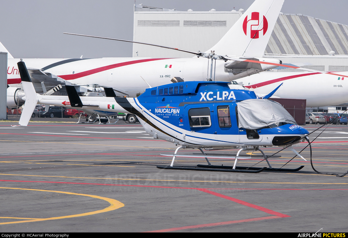 Mexico - Police XC-LPA aircraft at Mexico City - Licenciado Benito Juarez Intl