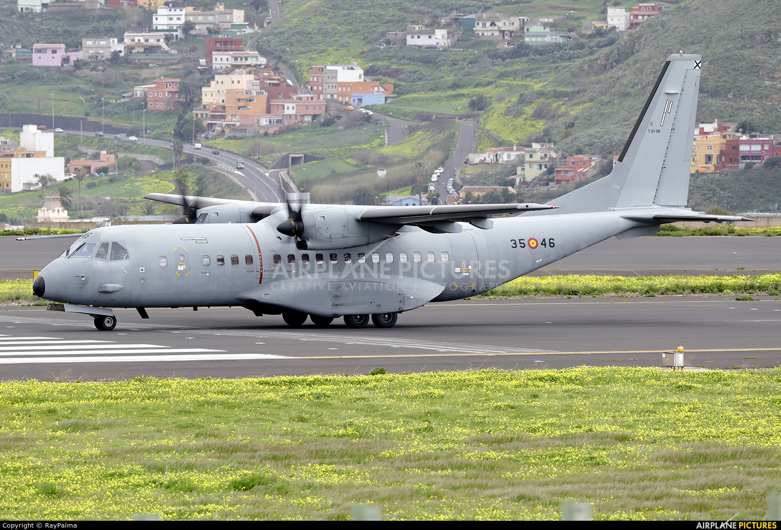 Spain - Air Force T.21-08 aircraft at Tenerife Norte - Los Rodeos