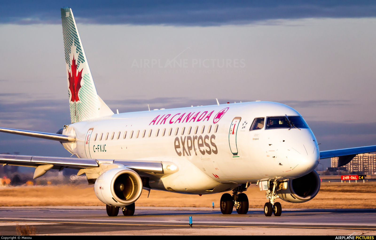 Air Canada Express C-FXJC aircraft at Toronto - Pearson Intl, ON