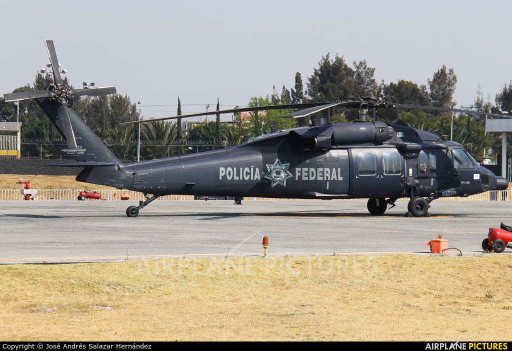 Mexico - Police PF-106 aircraft at Off Airport - Mexico