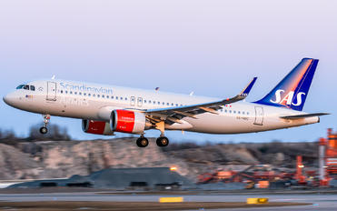 SE-ROC - SAS - Scandinavian Airlines Airbus A320 NEO