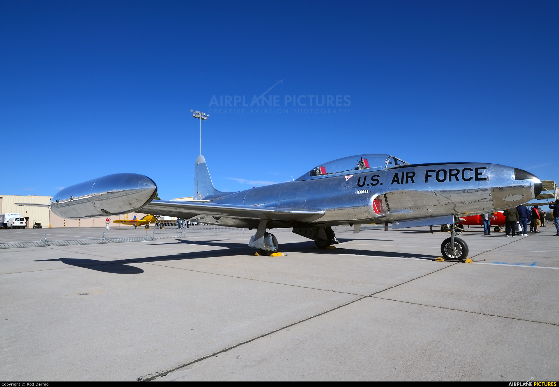 Private N84TB aircraft at Nellis AFB