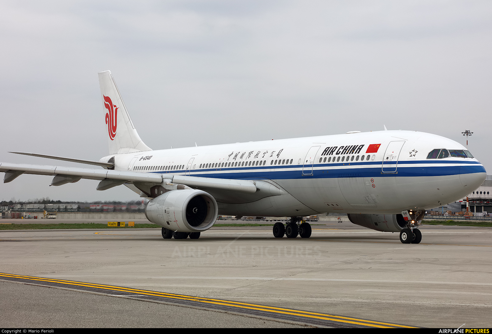 Air China B-6540 aircraft at Milan - Malpensa
