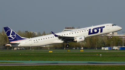 SP-LNL - LOT - Polish Airlines Embraer ERJ-195 (190-200)