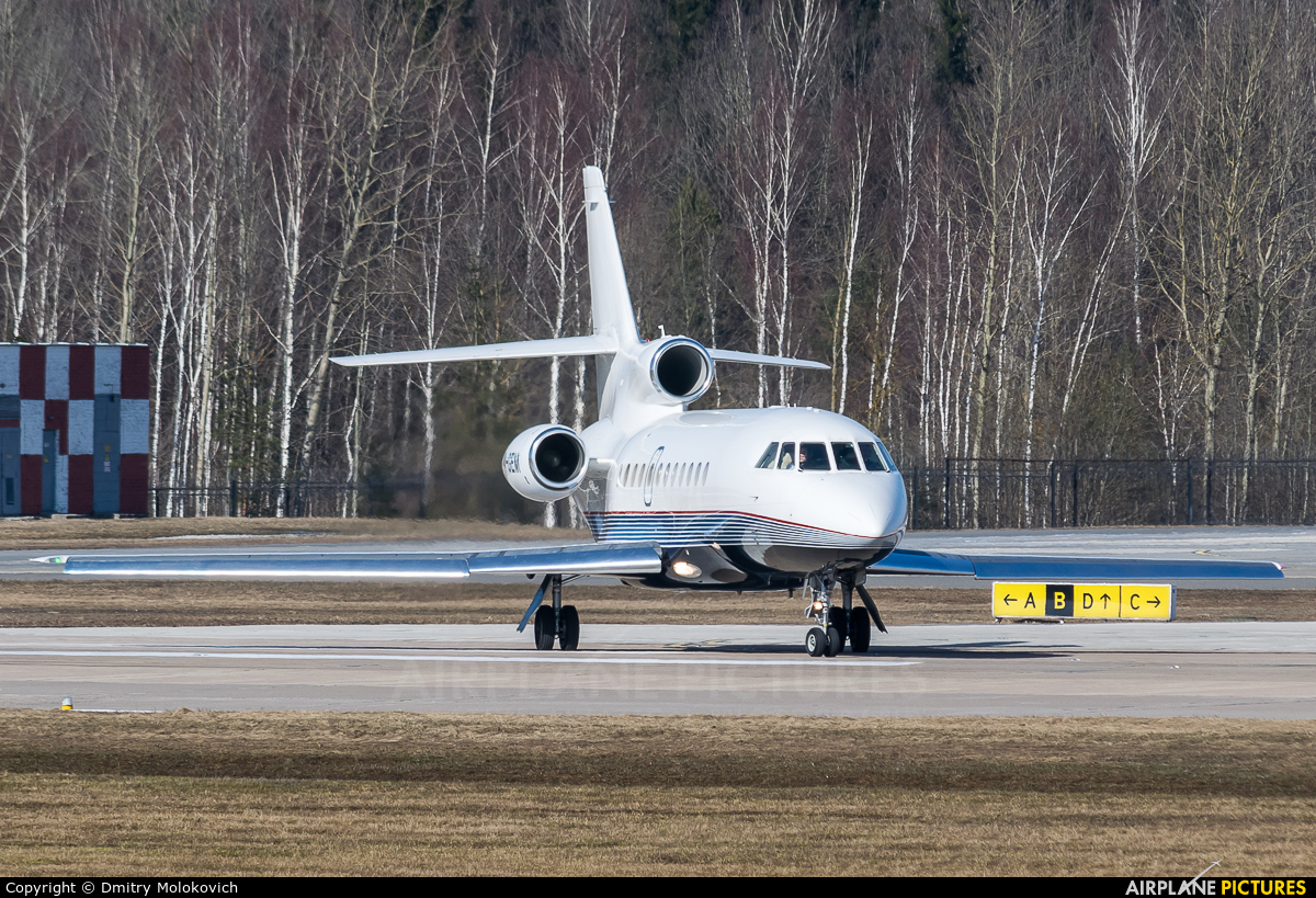 Private P4-GEM aircraft at Minsk Intl