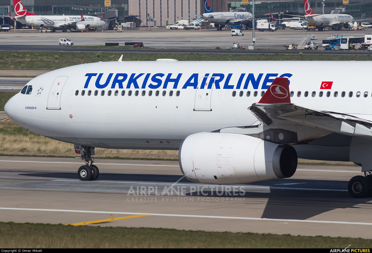Turkish Airlines TC-JNJ aircraft at Istanbul - Ataturk