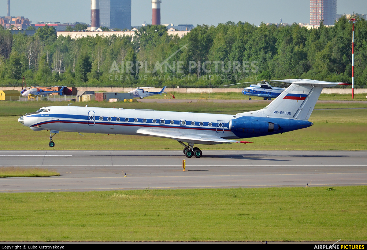 Russia - Government RF-65990 aircraft at St. Petersburg - Pulkovo