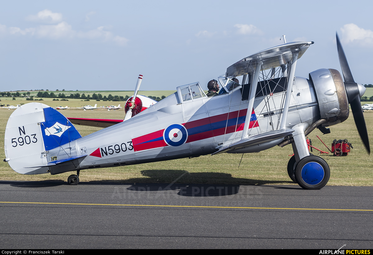 Private G-GLAD aircraft at Duxford