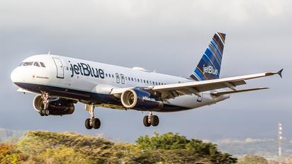 N592JB - JetBlue Airways Airbus A320
