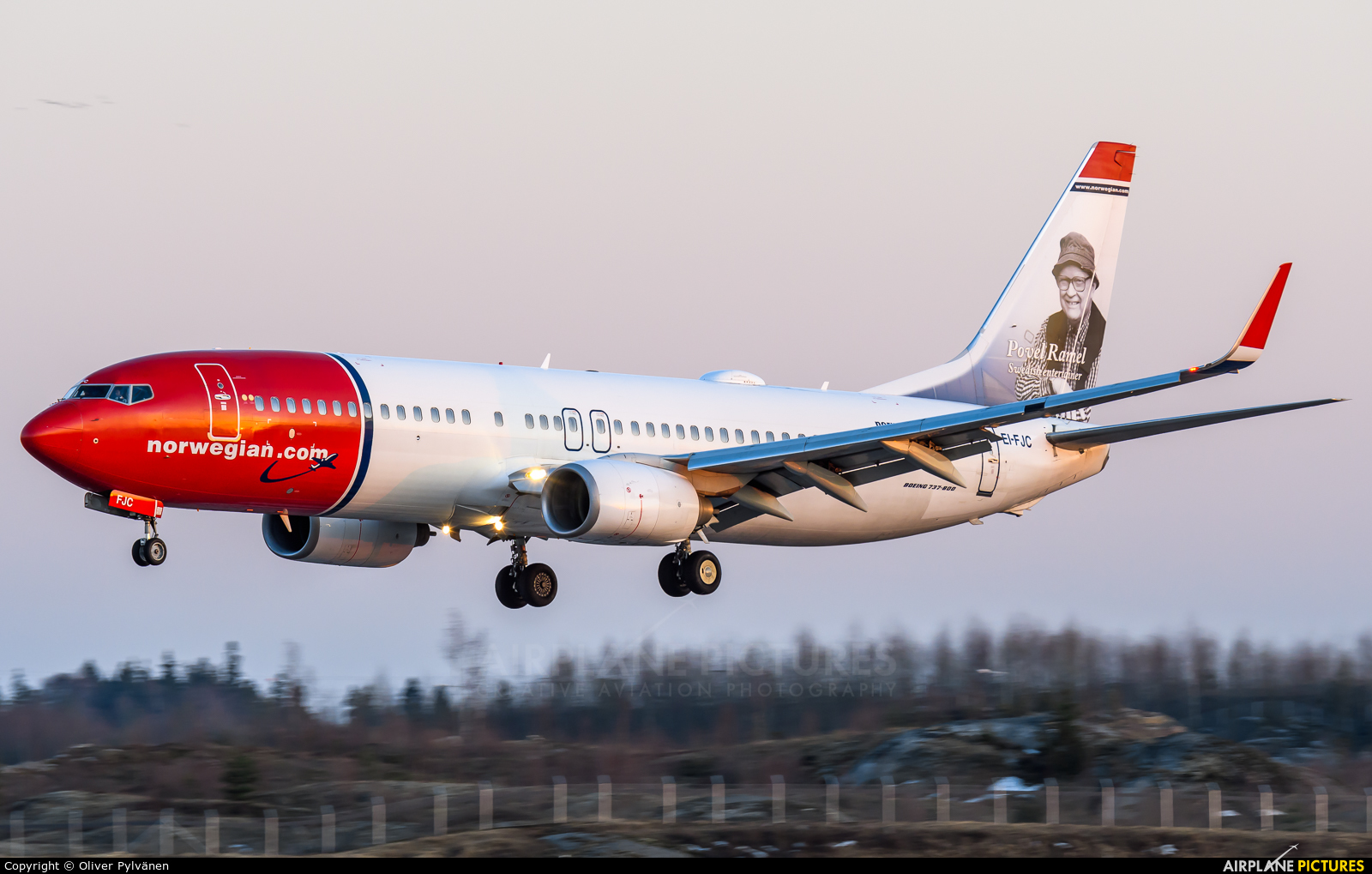 Norwegian Air Shuttle EI-FJC aircraft at Helsinki - Vantaa