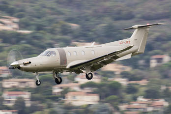 LX-JFZ - Jetfly Aviation Pilatus PC-12
