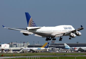 N177UA - United Airlines Boeing 747-400