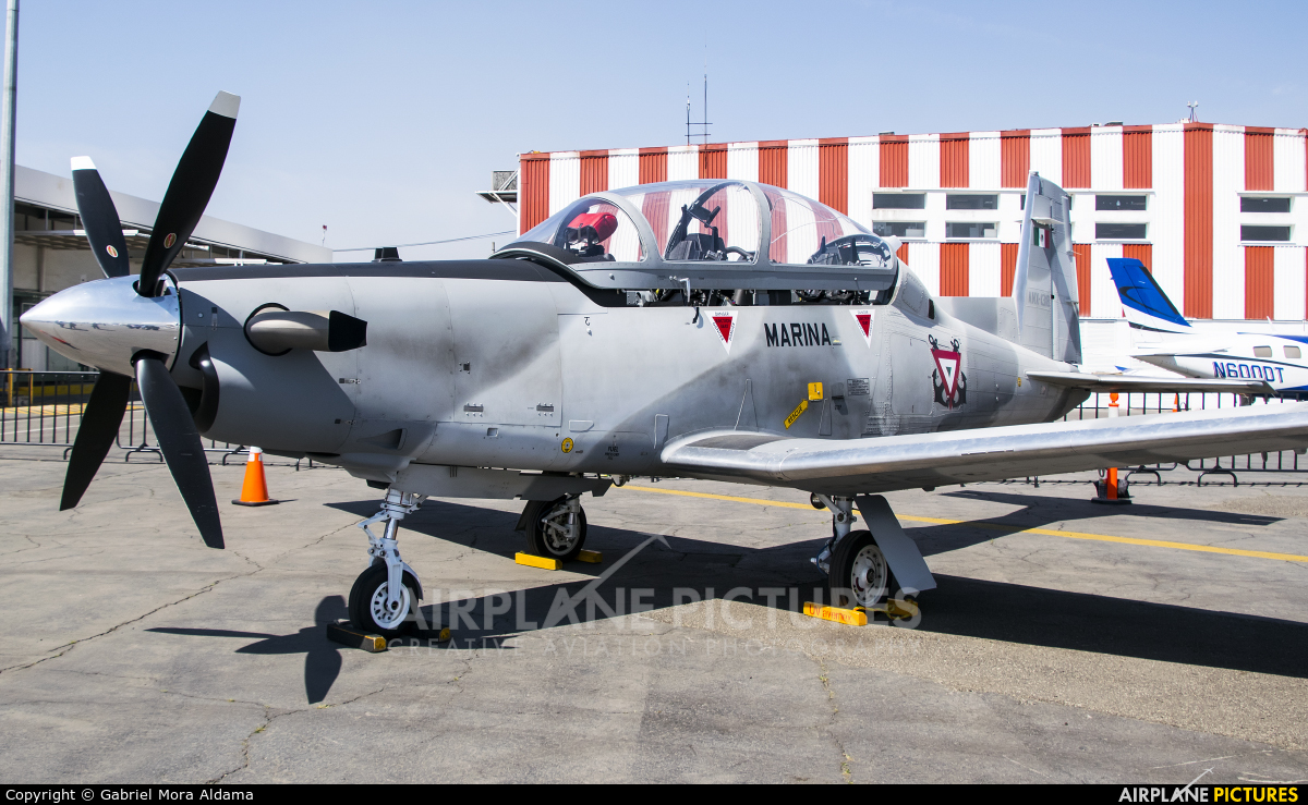 Mexico - Navy ANX-1318 aircraft at Toluca Intl