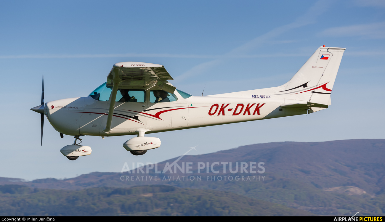 Private OK-DKK aircraft at Prievidza