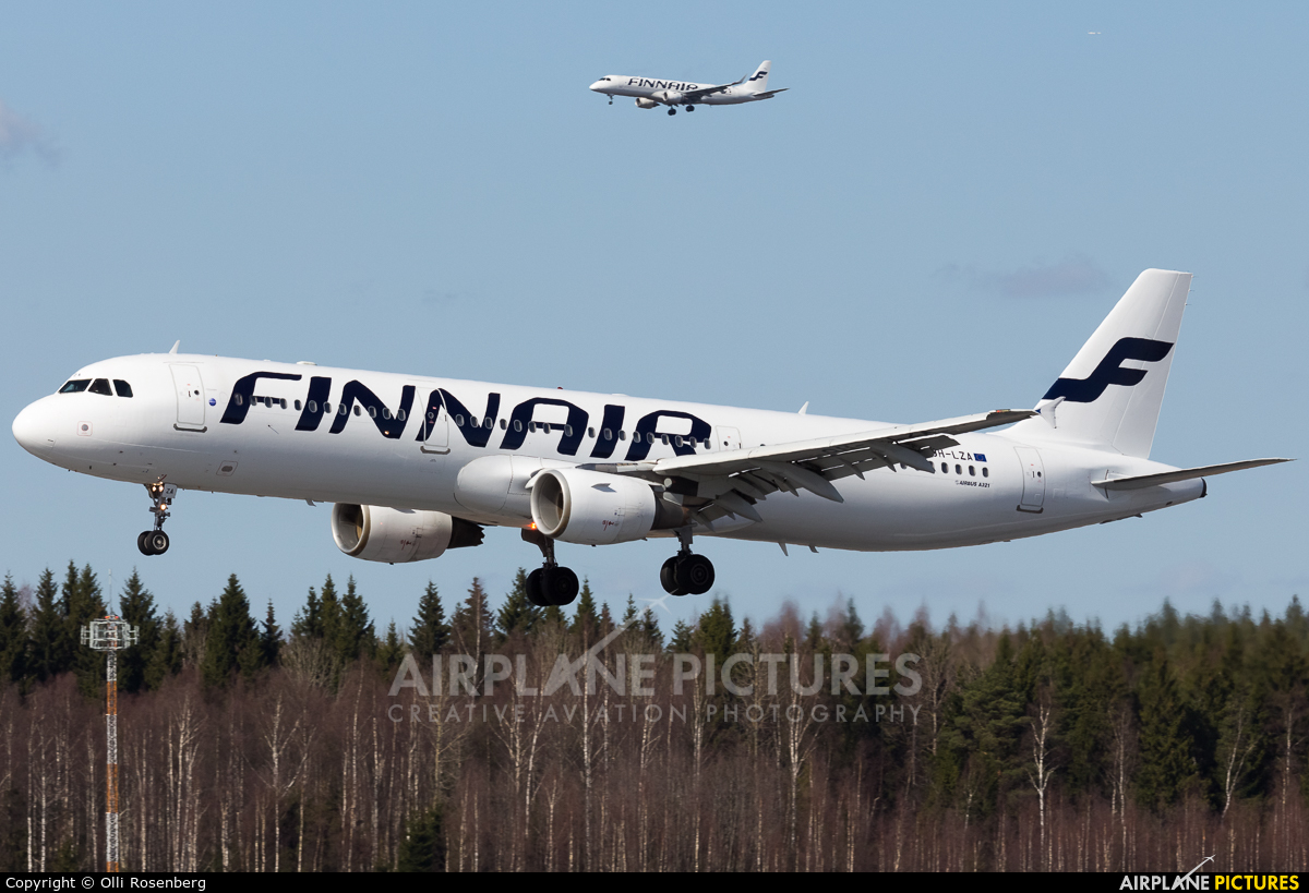 Finnair OH-LZA aircraft at Helsinki - Vantaa