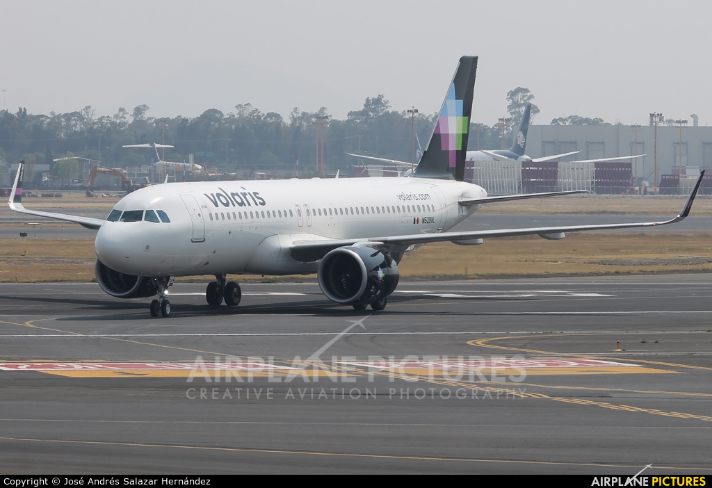 Volaris N529VL aircraft at Mexico City - Licenciado Benito Juarez Intl