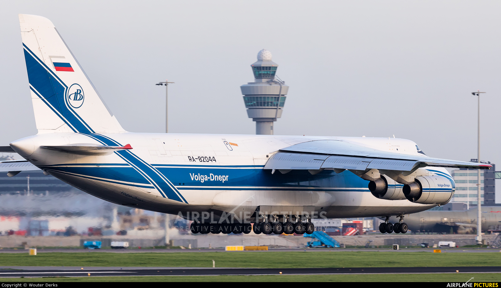 Volga Dnepr Airlines RA-82044 aircraft at Amsterdam - Schiphol