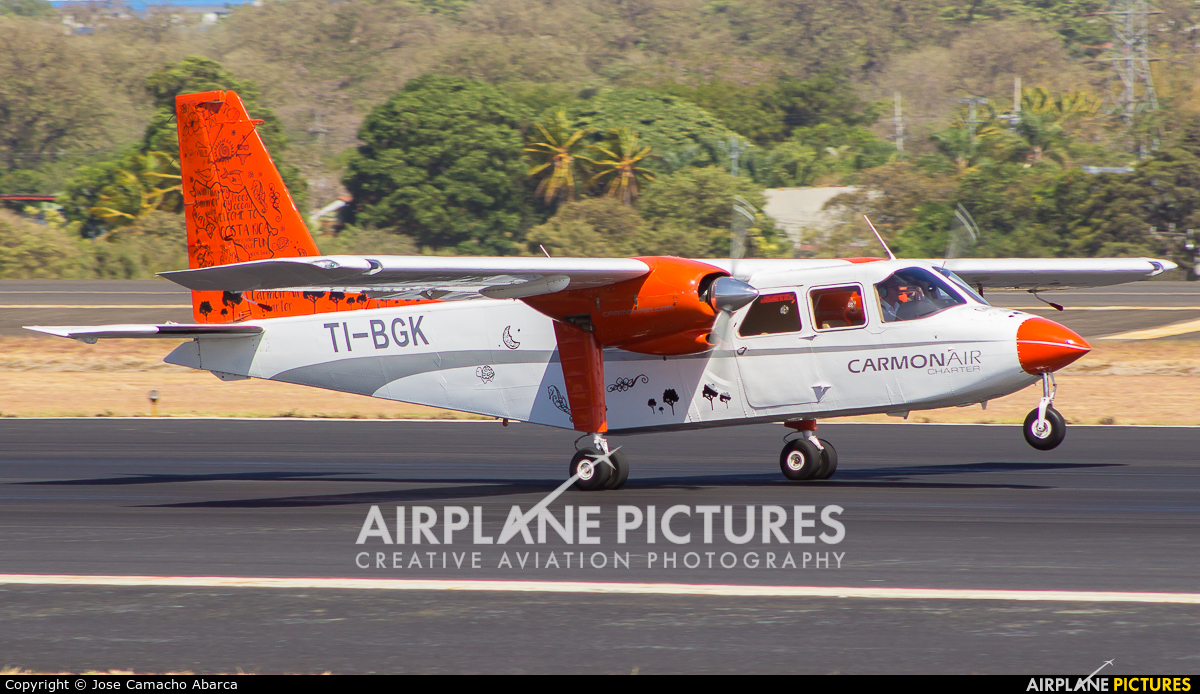 Carmonair TI-BGK aircraft at San Jose - Juan Santamaría Intl