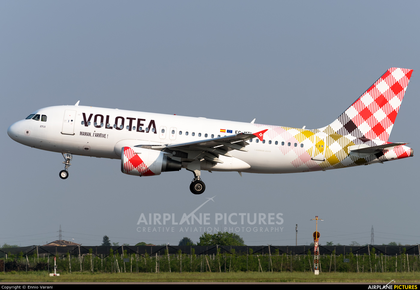 Volotea Airlines EC-MTL aircraft at Verona - Villafranca