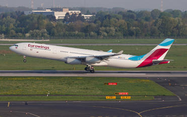 OO-SCW - Eurowings Airbus A340-300