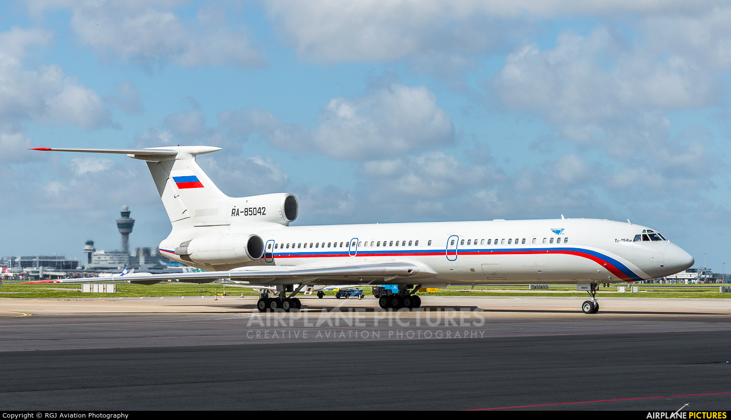 Russia - Government RA-85042 aircraft at Amsterdam - Schiphol