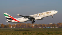 A6-EKU - Emirates Airlines Airbus A330-200 aircraft