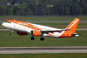 G-EZDY - easyJet Airbus A319