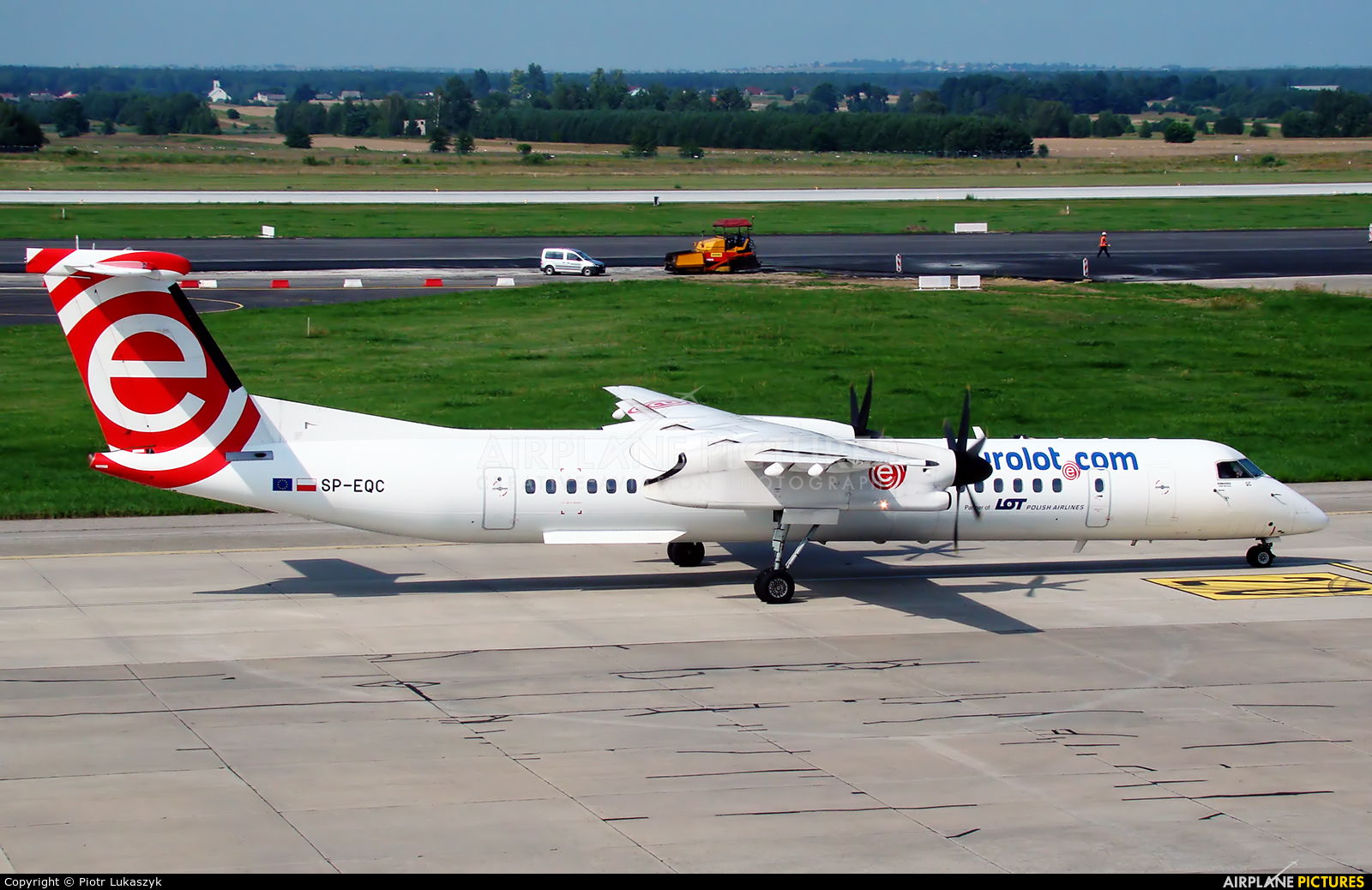 LOT - Polish Airlines SP-EQC aircraft at Katowice - Pyrzowice