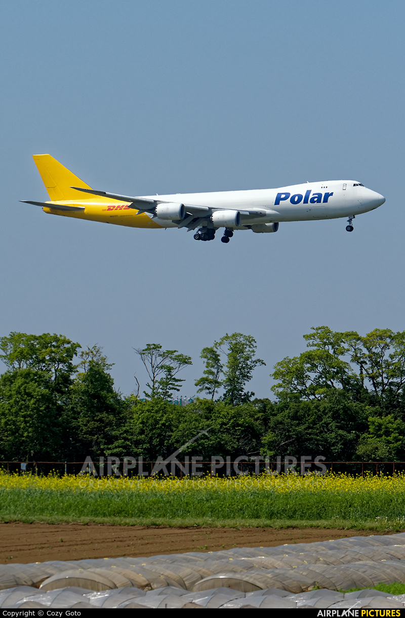 Polar Air Cargo N857GT aircraft at Tokyo - Narita Intl