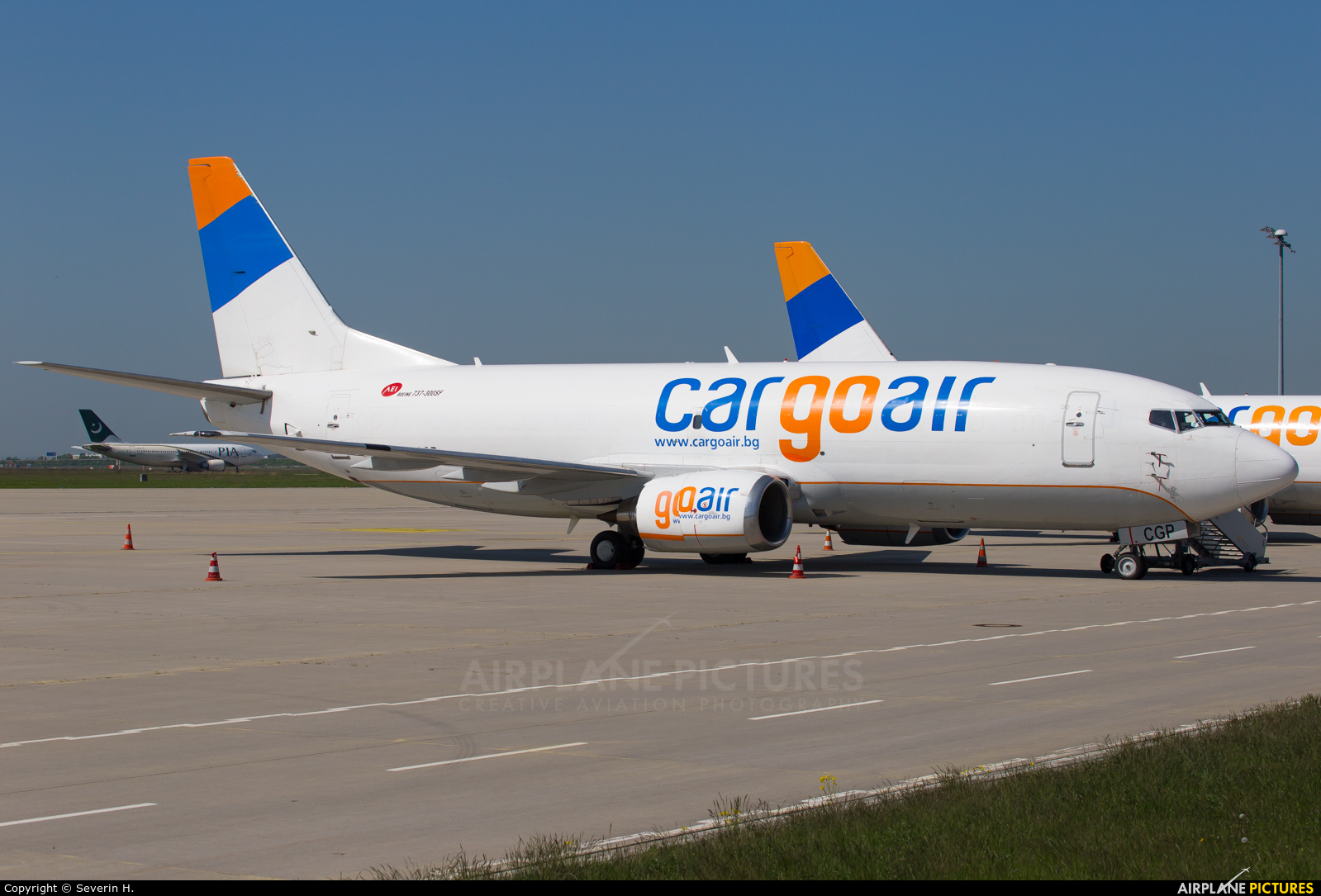Cargo Air LZ-CGP aircraft at Leipzig - Halle