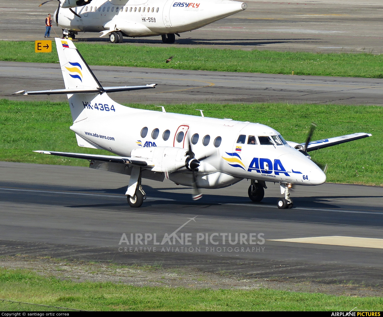 ADA Aerolinea de Antioquia HK-4364 aircraft at Medellin - Olaya Herrera