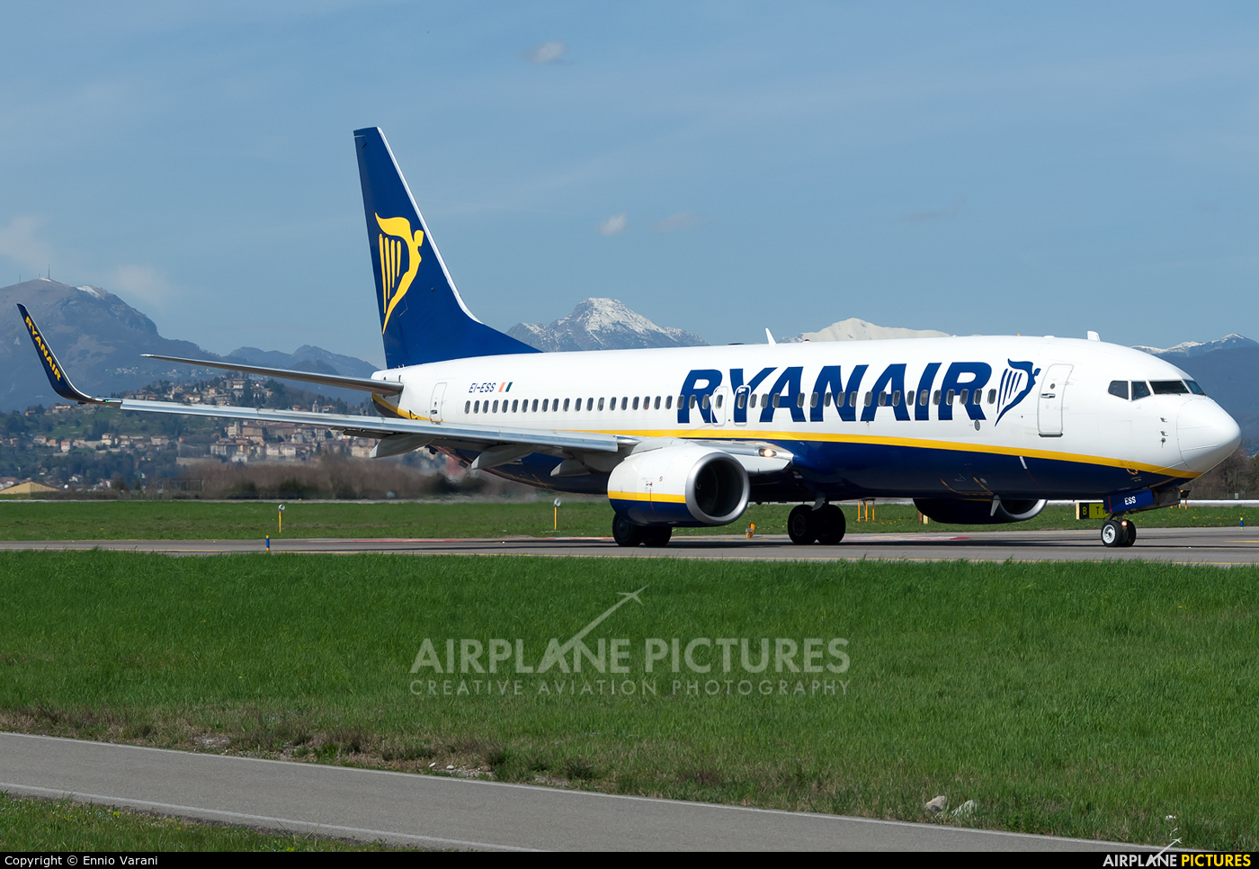 Ryanair EI-ESS aircraft at Bergamo - Orio al Serio