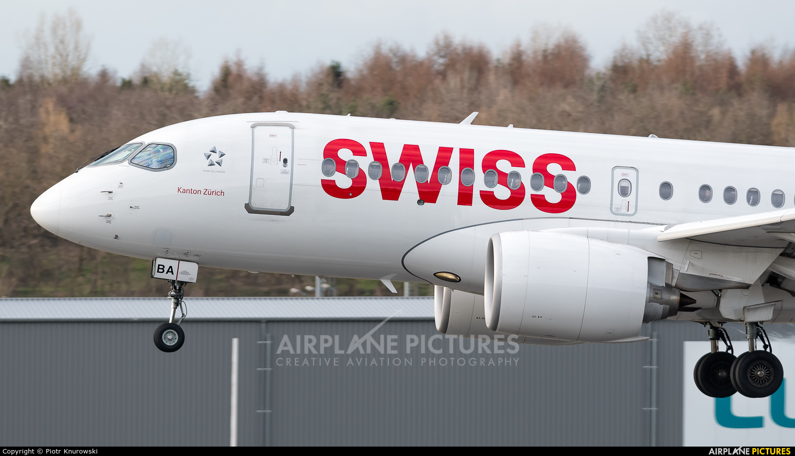Swiss HB-JBA aircraft at Luxembourg - Findel