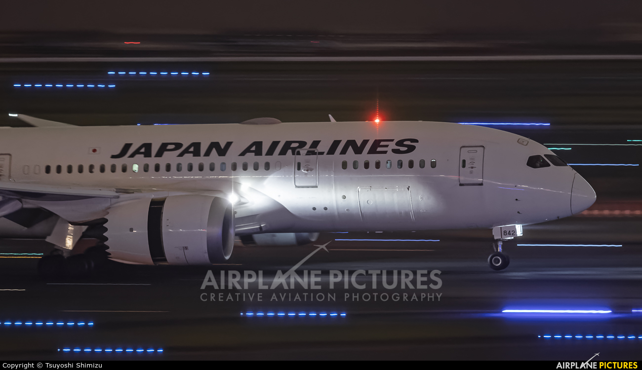 JAL - Japan Airlines JA842J aircraft at Tokyo - Haneda Intl