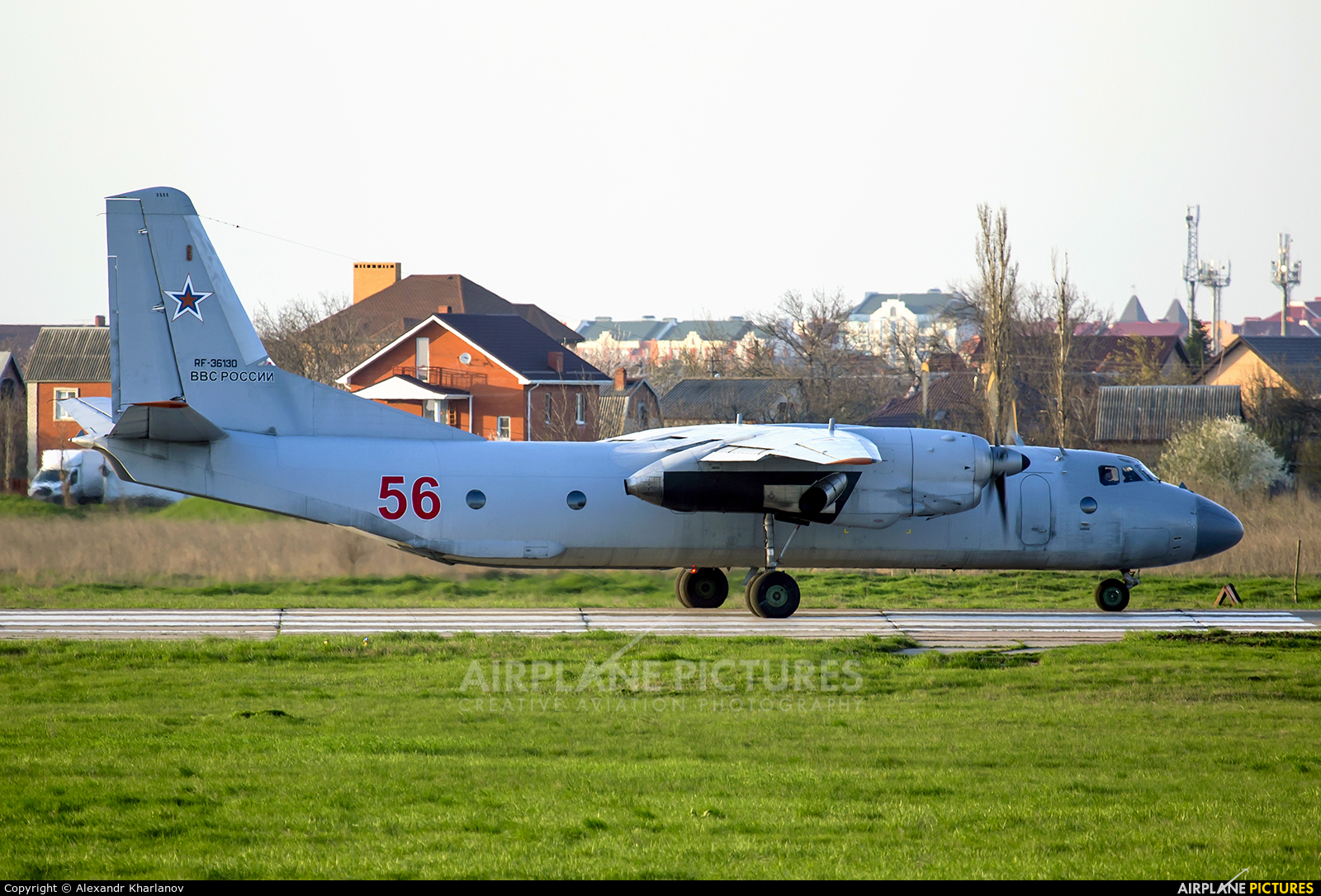 Russia - Air Force 56 aircraft at Krasnodar Tsentralny