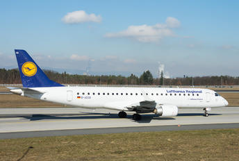 D-AECB - Lufthansa Regional - CityLine Embraer ERJ-190 (190-100)